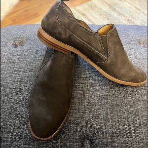 Franco Sarto Suede Women’s Loafer, Brown, sz 10